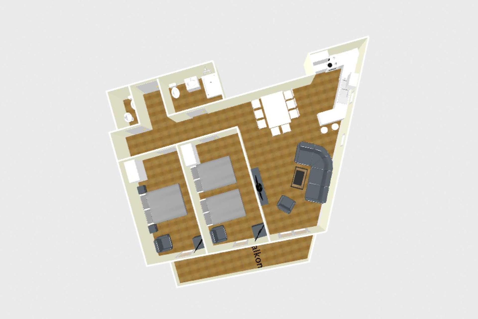 Appartment 2 bedrooms