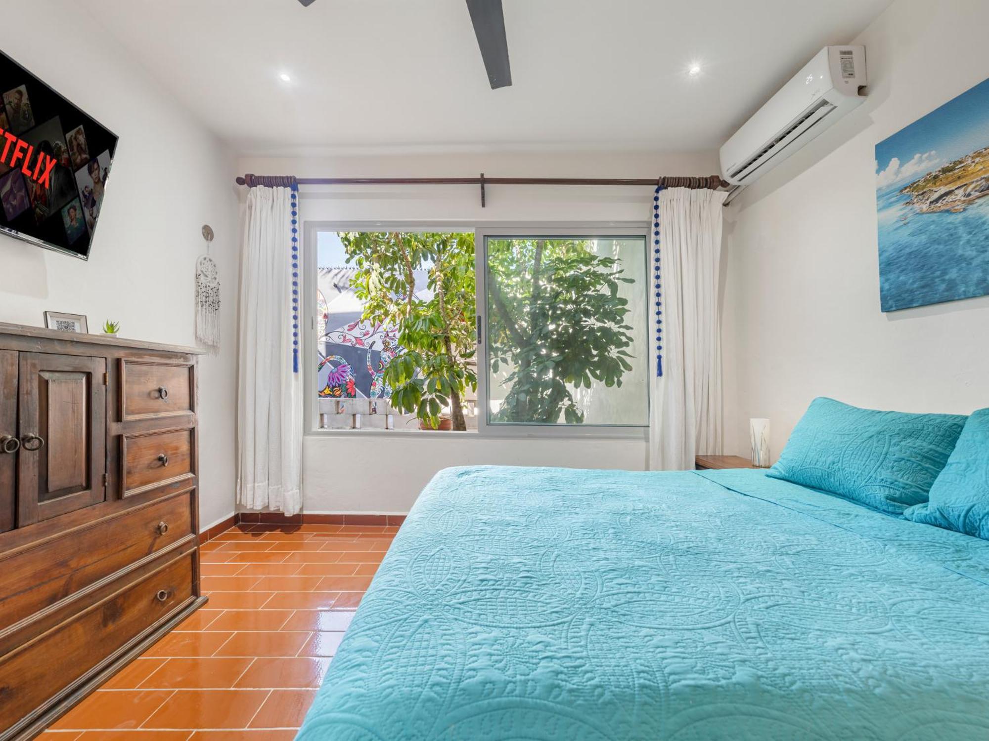Kamer met Queensize Bed