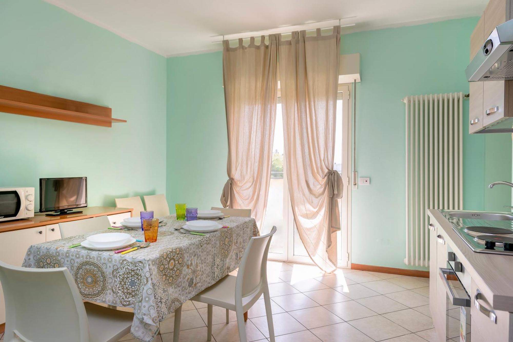 One-Bedroom Apartment Balcony