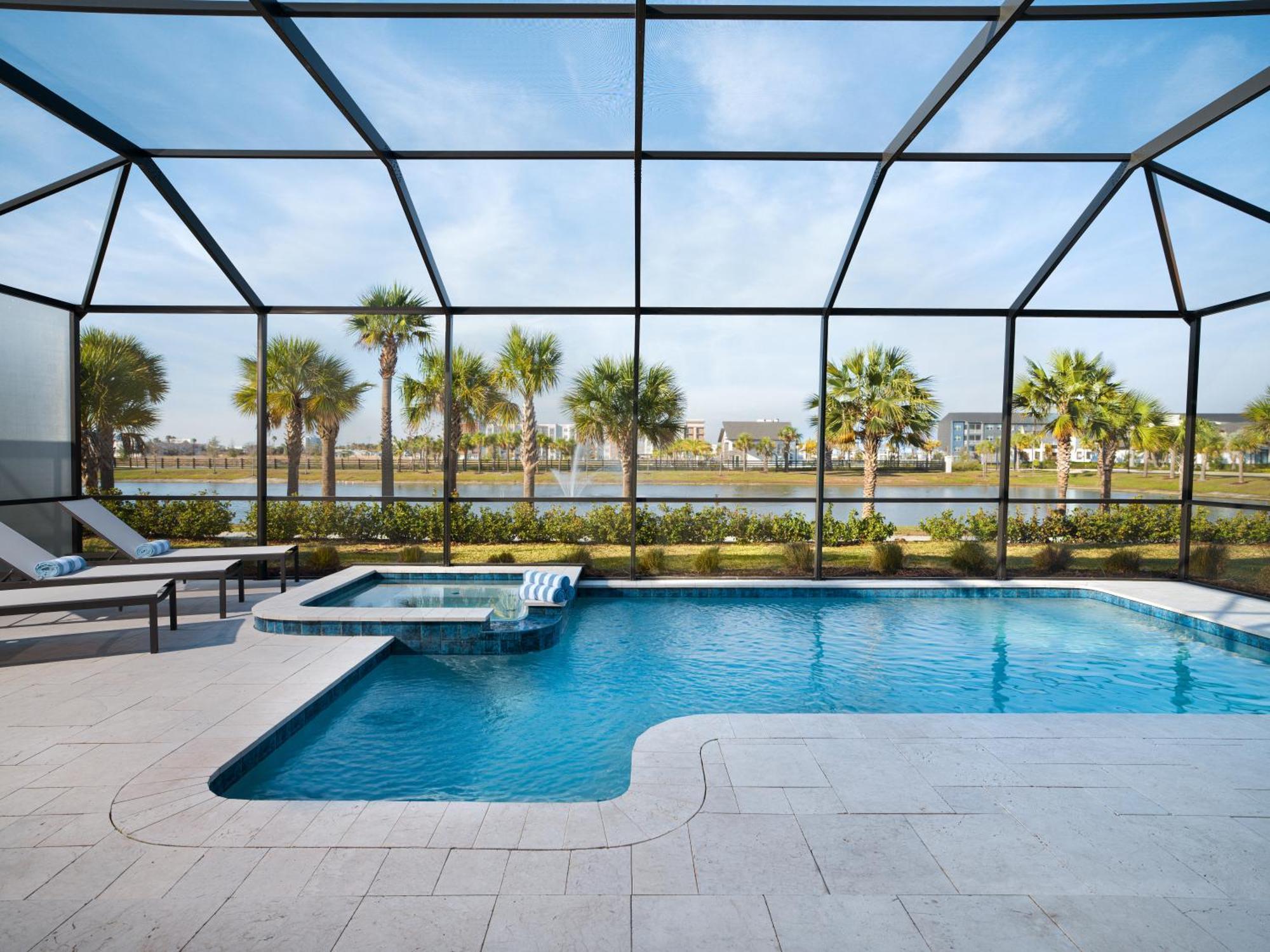 9 Bedroom Estate with Private Pool, Kitchen, Theater & Arcade