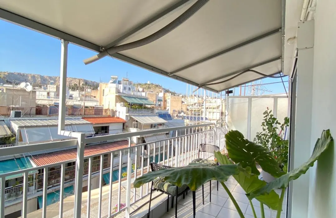 Top Floor Apt With Balcony - Acropolis View & Sunset - Koukaki-1