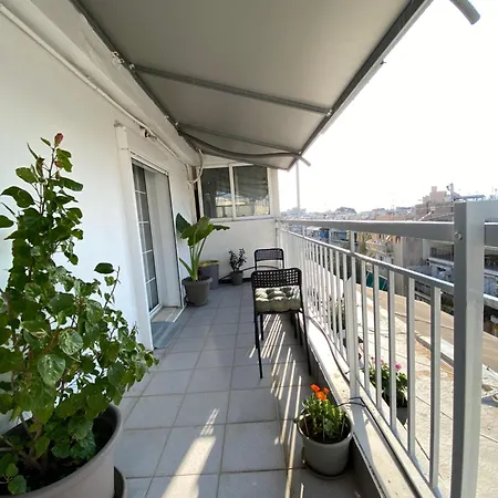 Top Floor Apt With Balcony - Acropolis View & Sunset - Koukaki-2