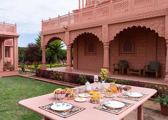 Stayvista At Pink Palace Rajasthani Decor