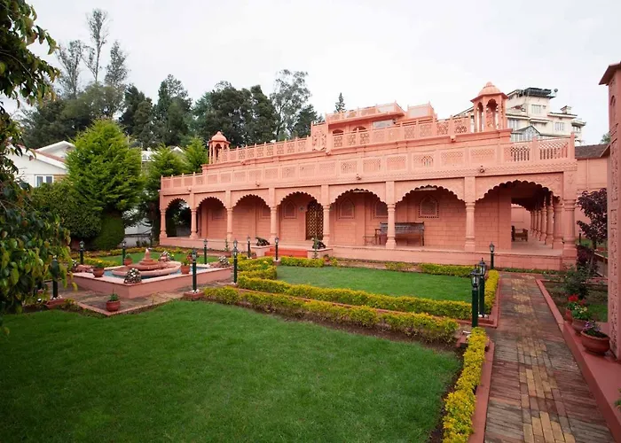 Stayvista At Pink Palace Rajasthani Decor