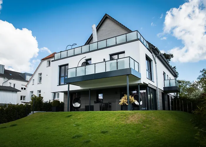 Ferienvermietung: Ocean House Penthousewohnung Wolke 7 mit Whirlpool