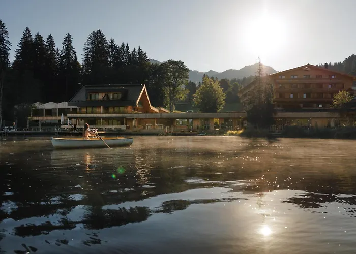 Hotel met uitzicht: Alpenhotel Kitzbuehel Am Schwarzsee