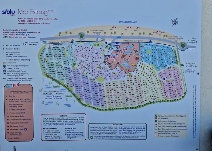 Mar Estang 4 étoiles Camping mobile home