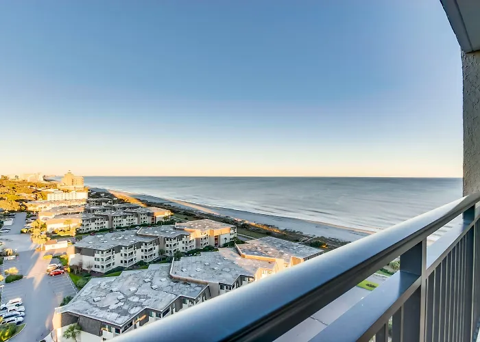 Scenic Views From The Balcony At Ocean Forest Plaza Condos