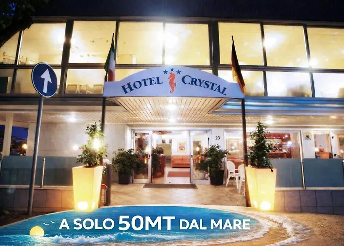 Hotel familiare: Hotel Crystal - SPIAGGIA INCLUSA con pacchetti personalizzati