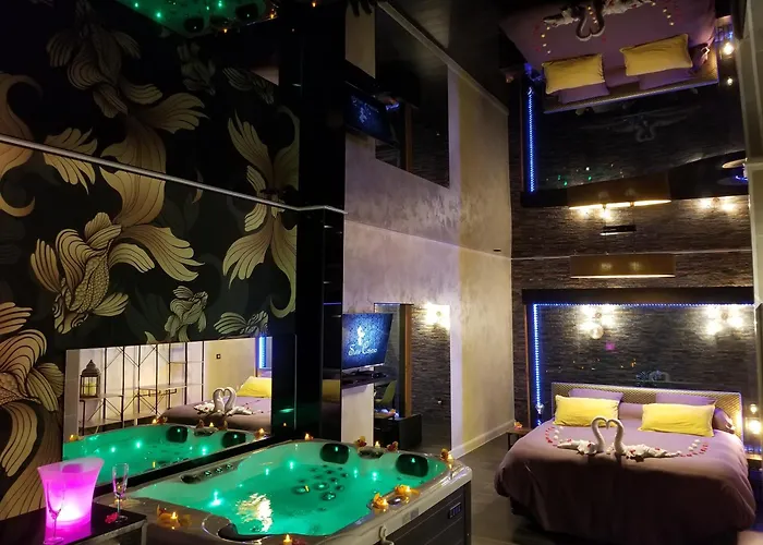 Hôtel Jacuzzi: Suite Calypso Jacuzzi Privatif