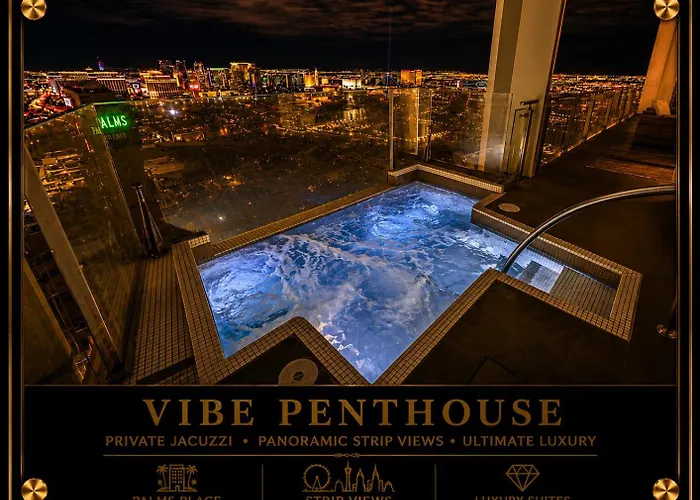 Luxury 4000 Sqft Penthouse At Palms Place 56 Floor